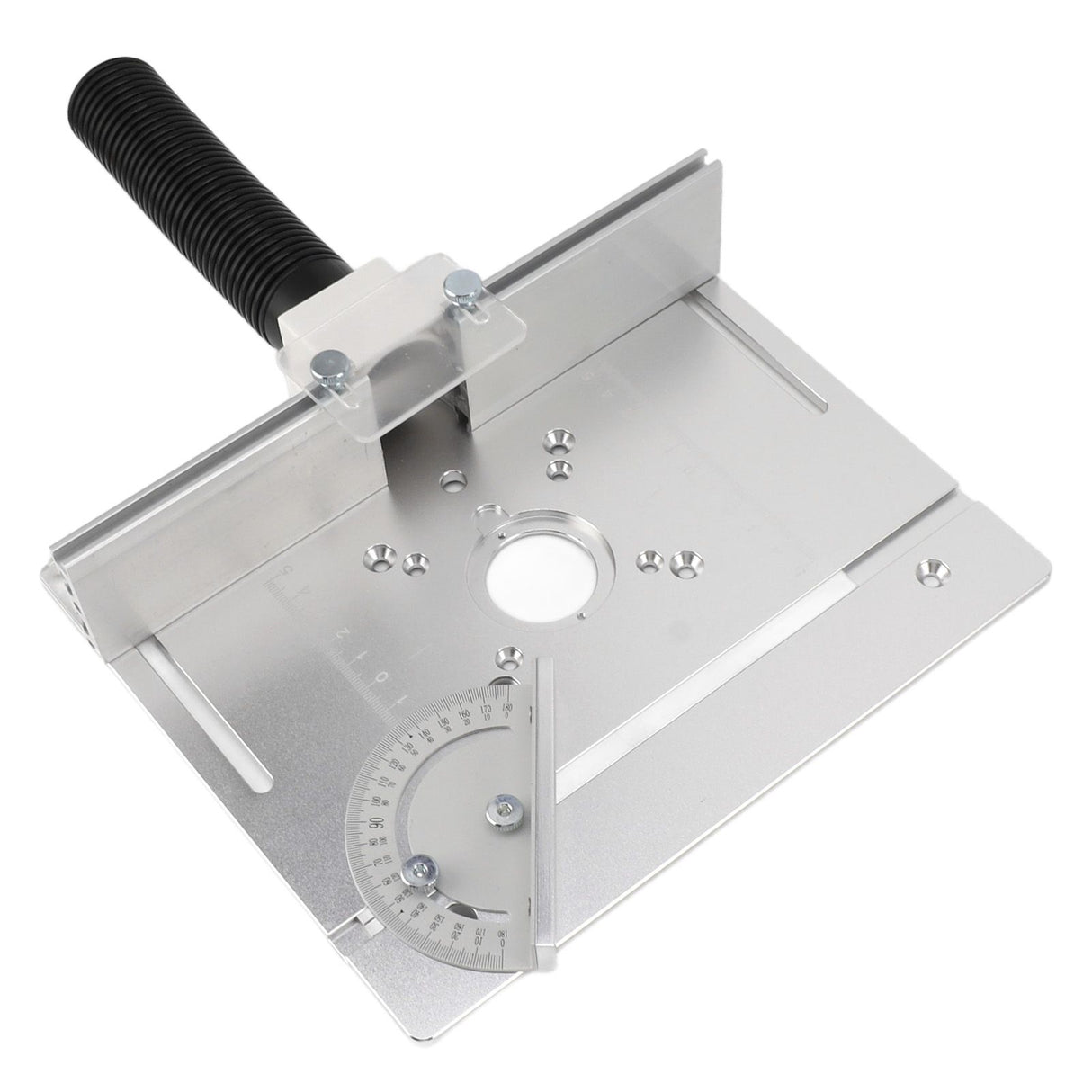 Aluminium Router Table Insert Plate Table for Woodworking Benches Router Plate Wood Tools Adjustable Milling Trimming Machine