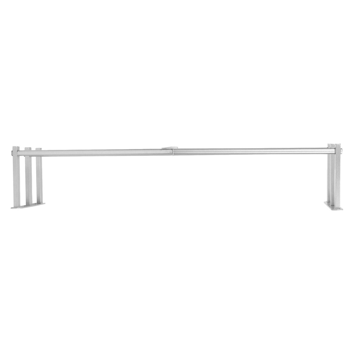Bathroom Wall Towel Rack Wall Mounted 3 Bars Aluminum Alloy Rolled Towel Holder for Rolled Towels Silver