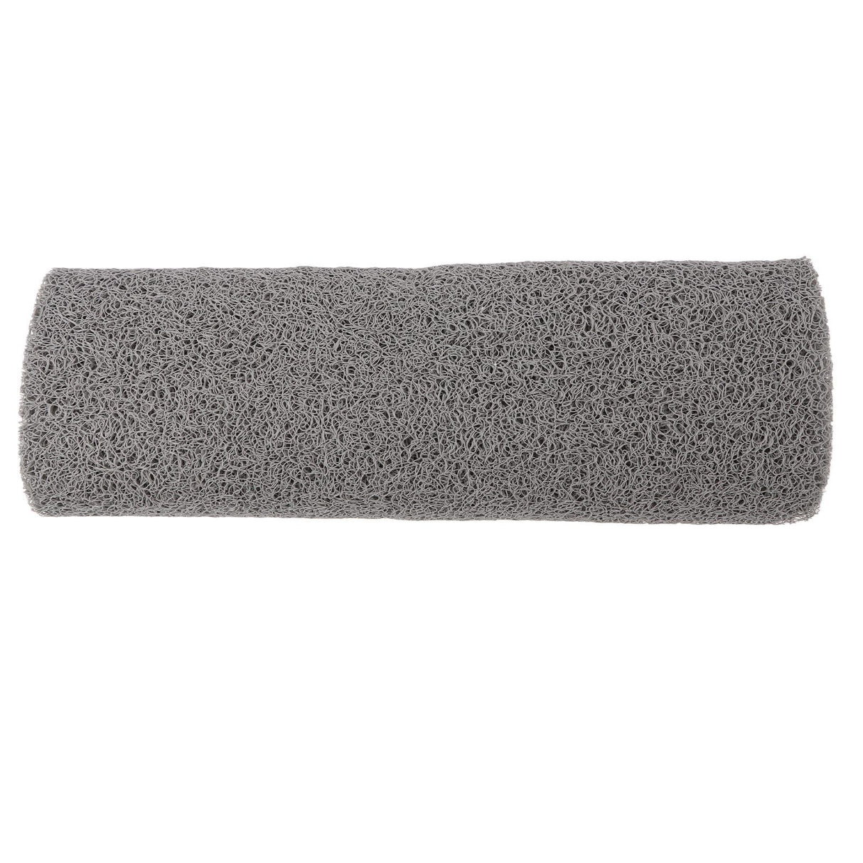 Indoor Non Slip Mat PVC Textured Bath Tub Shower Mat Water Proof Grey Bathroom Rug