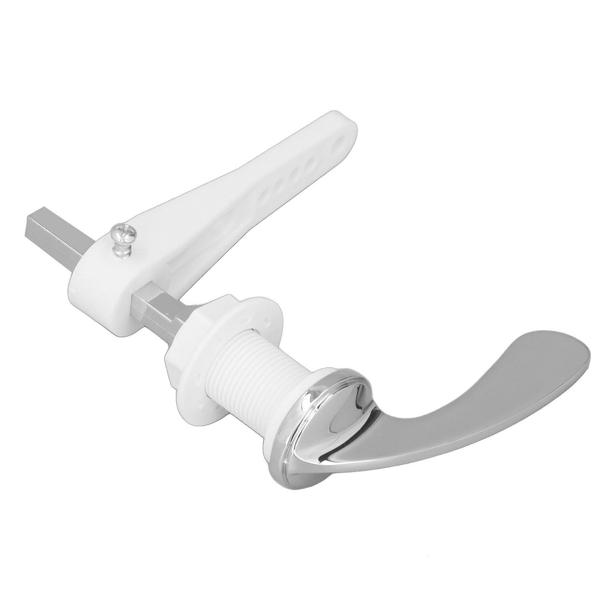 Toilet Tank Handle Electroplating Process Universal Zinc Alloy and Plastic Toilet Handle Replacement for Bathroom