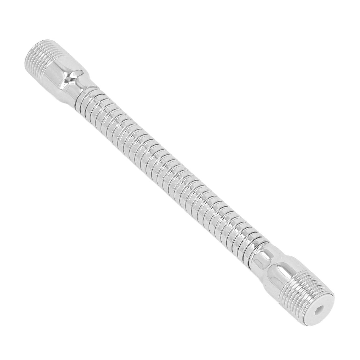 Adjustable Shower Head Extension Arm with Flange Rotating Swiveling Shower Head Arm for Bathroom