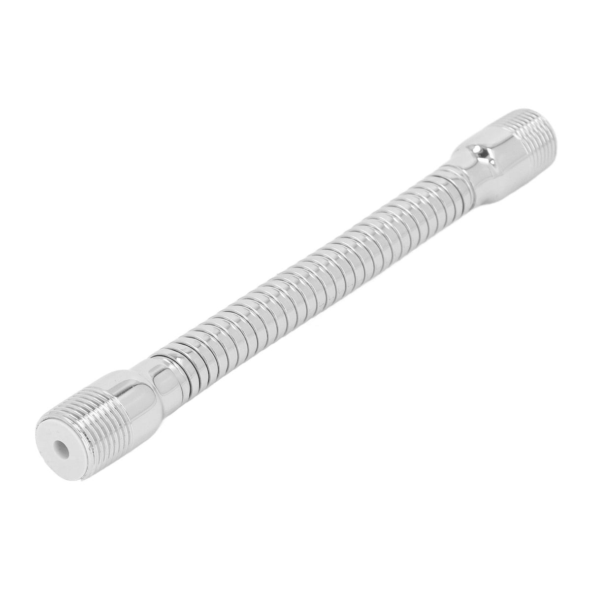 Adjustable Shower Head Extension Arm with Flange Rotating Swiveling Shower Head Arm for Bathroom