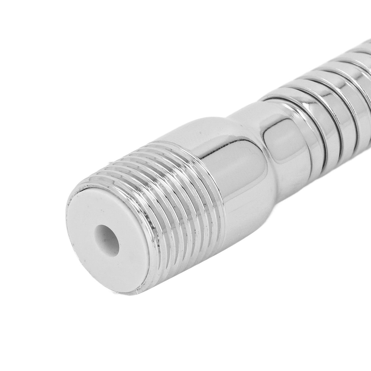 Adjustable Shower Head Extension Arm with Flange Rotating Swiveling Shower Head Arm for Bathroom