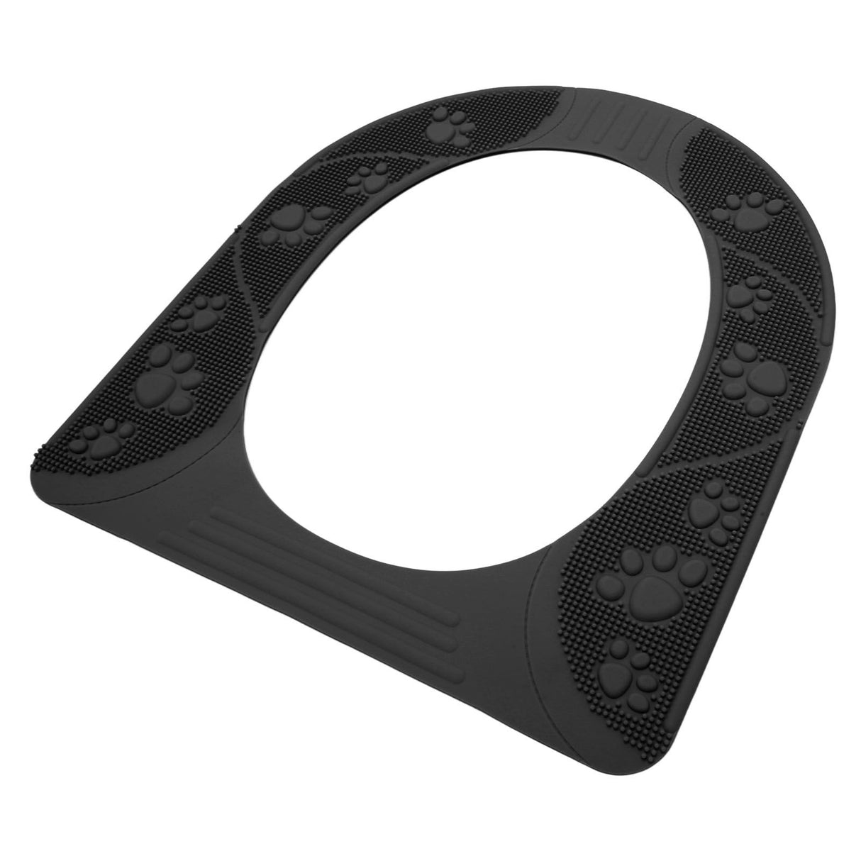 Four Season Universal Toilet Seat Cover Washable Silicone Non Slip Toilet Seat Cover Pad Grey