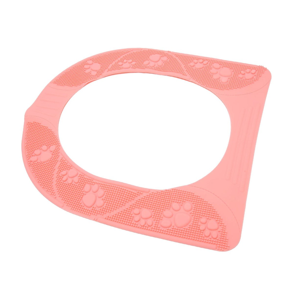 Four Season Universal Toilet Seat Cover Washable Silicone Non Slip Toilet Seat Cover Pad Pink