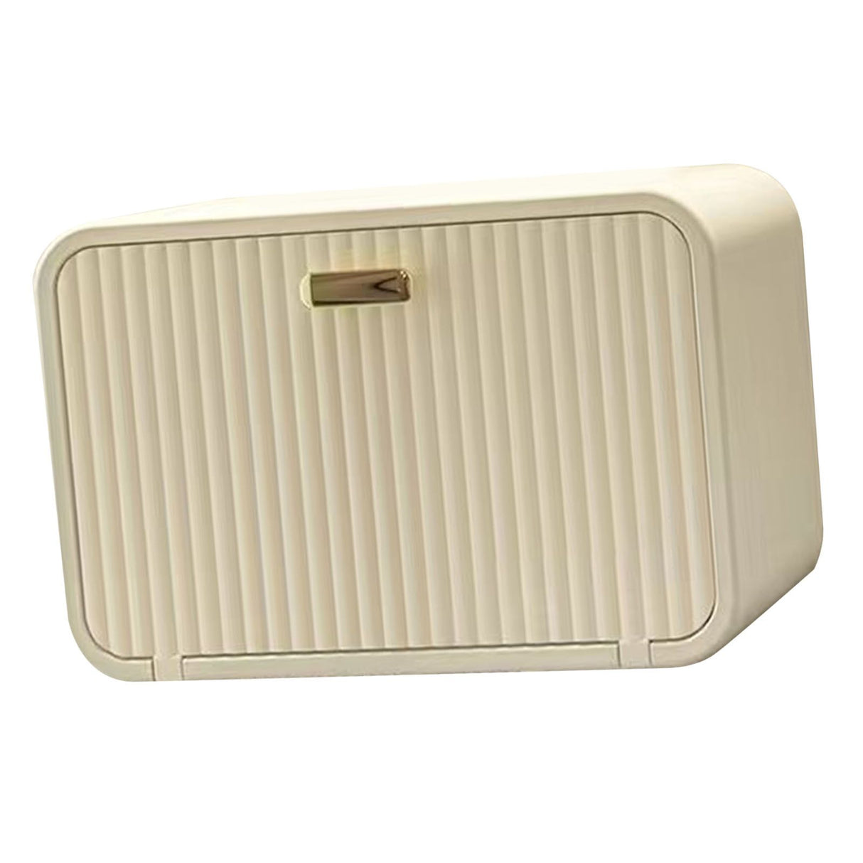 Tissue Box Cover Wall Mounted 2 in 1 Waterproof Tissue Holder Dispenser Box Cover for Bathroom Milky White