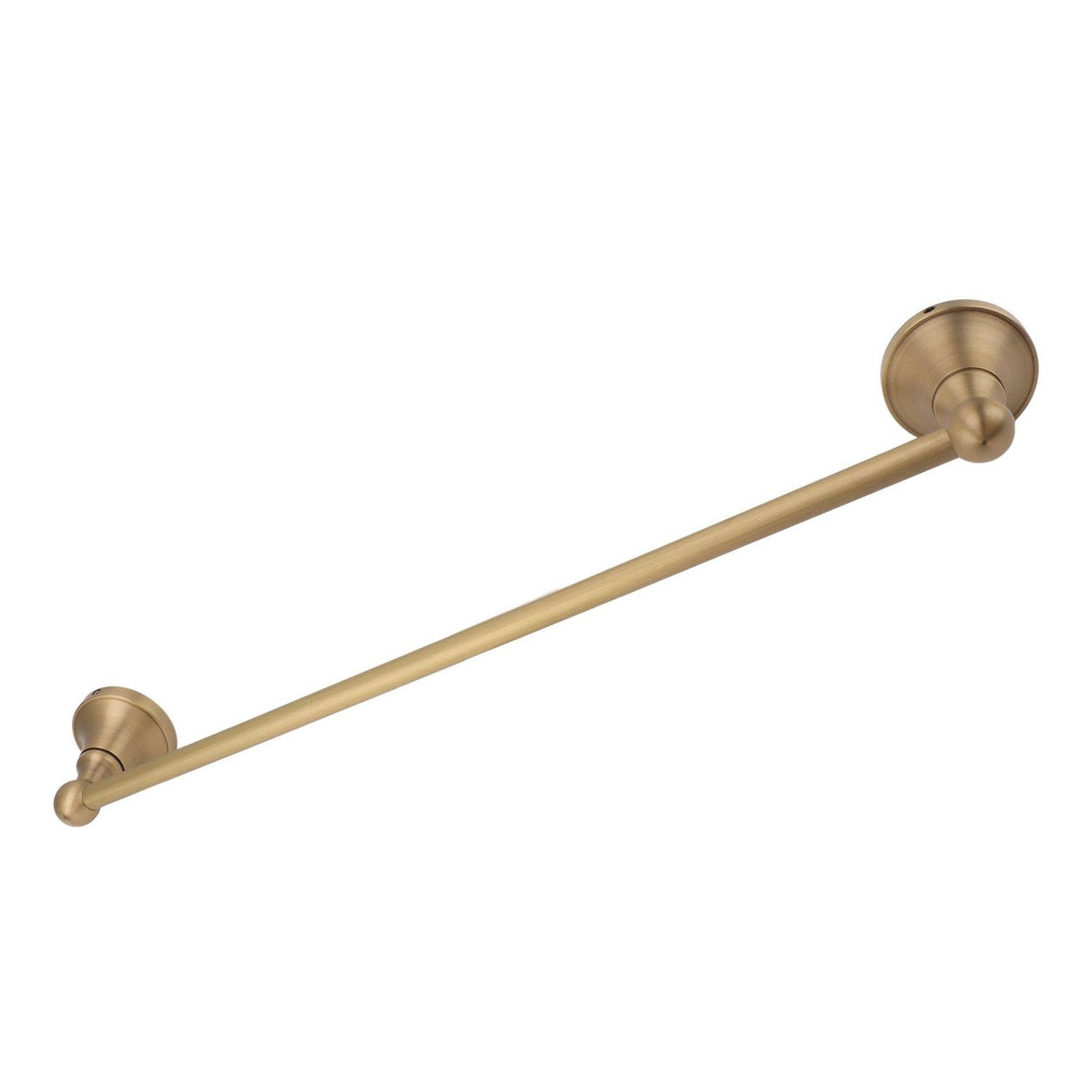 Copper Towel Bar European Style Towel Rack Single Rod Multipurpose Towel Bar Holder for Bathroom Toilet