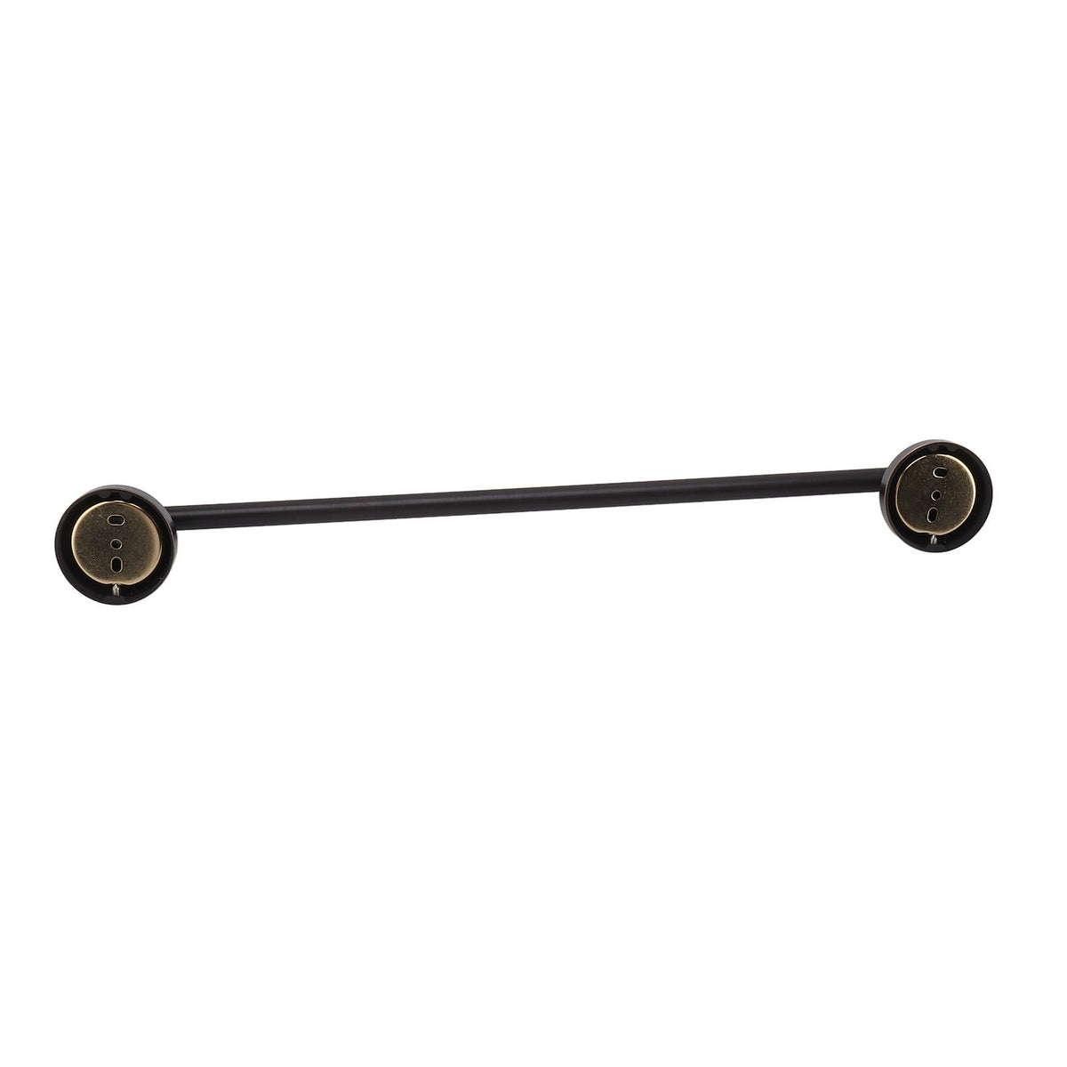 Bathroom Towel Bar 19.7in Sturdy Copper Elegant Retro Style Hand Towel Holder with Screws Hex Wrench for Home Kitchen Black