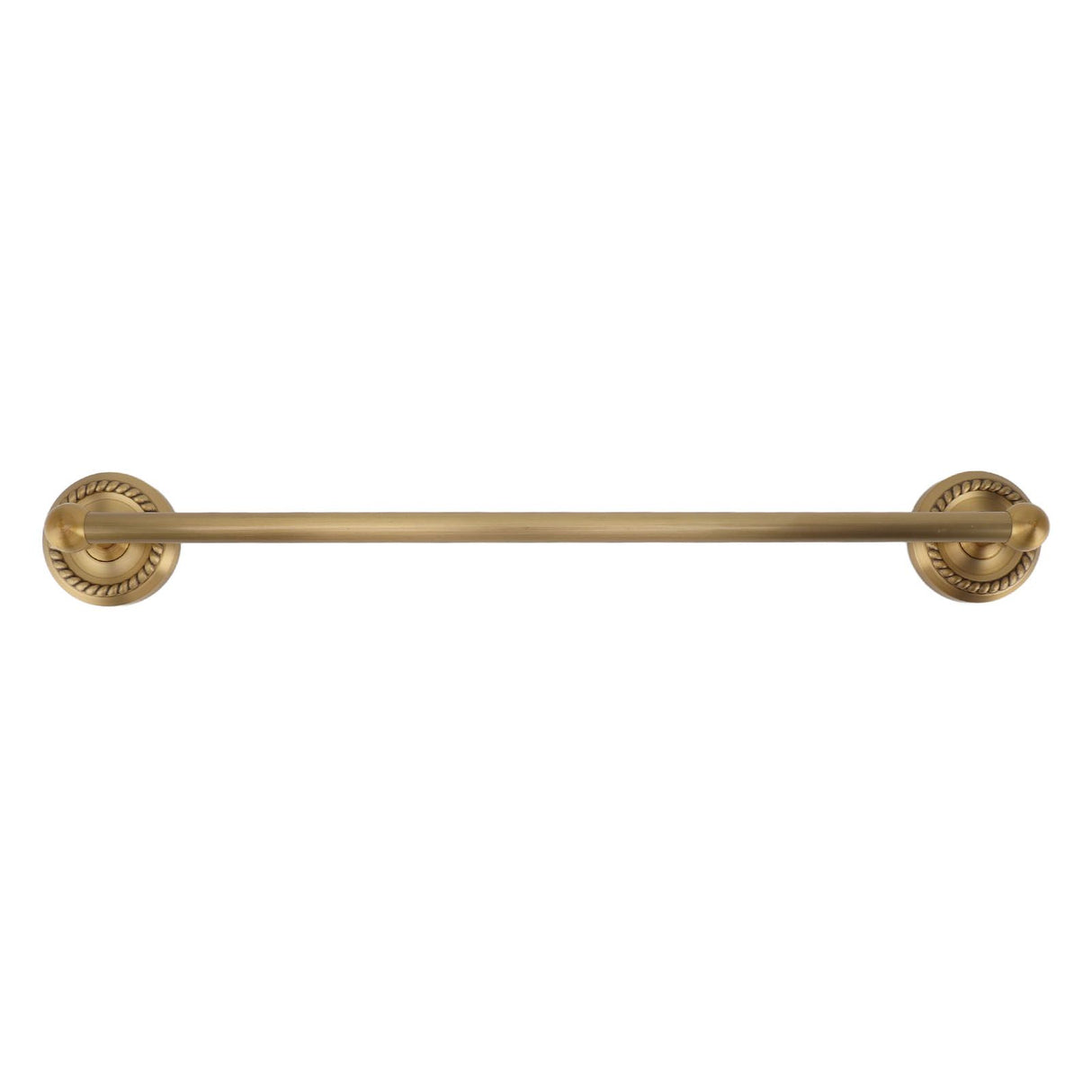 Copper Towel Bar European Style Bathroom Single Bar Towel Rack Bathroom Hanging Rack Antique