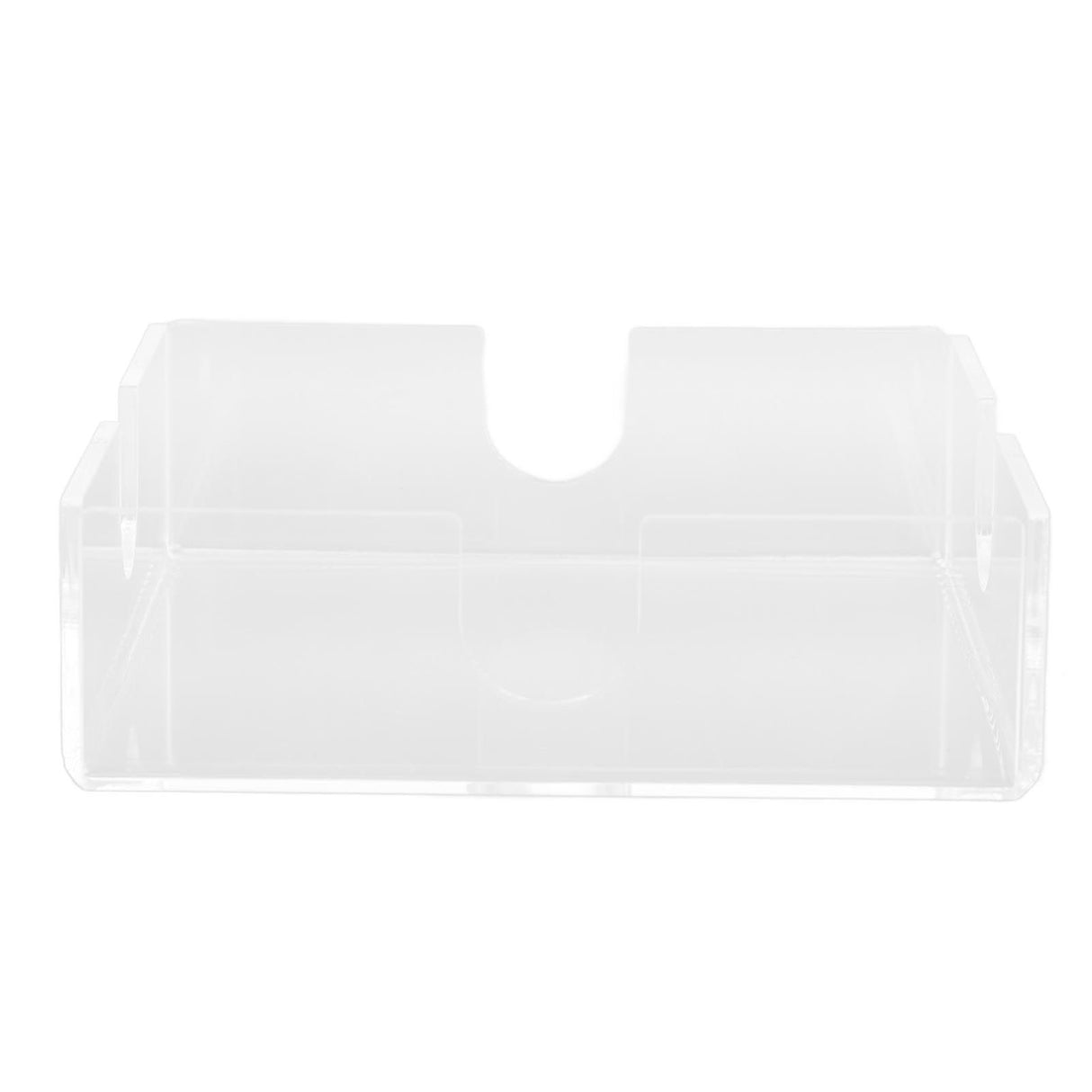 Acrylic Napkin Holder Square Elegant Clear Tabletop Tissue Dispenser for Kitchen Restaurant Bar