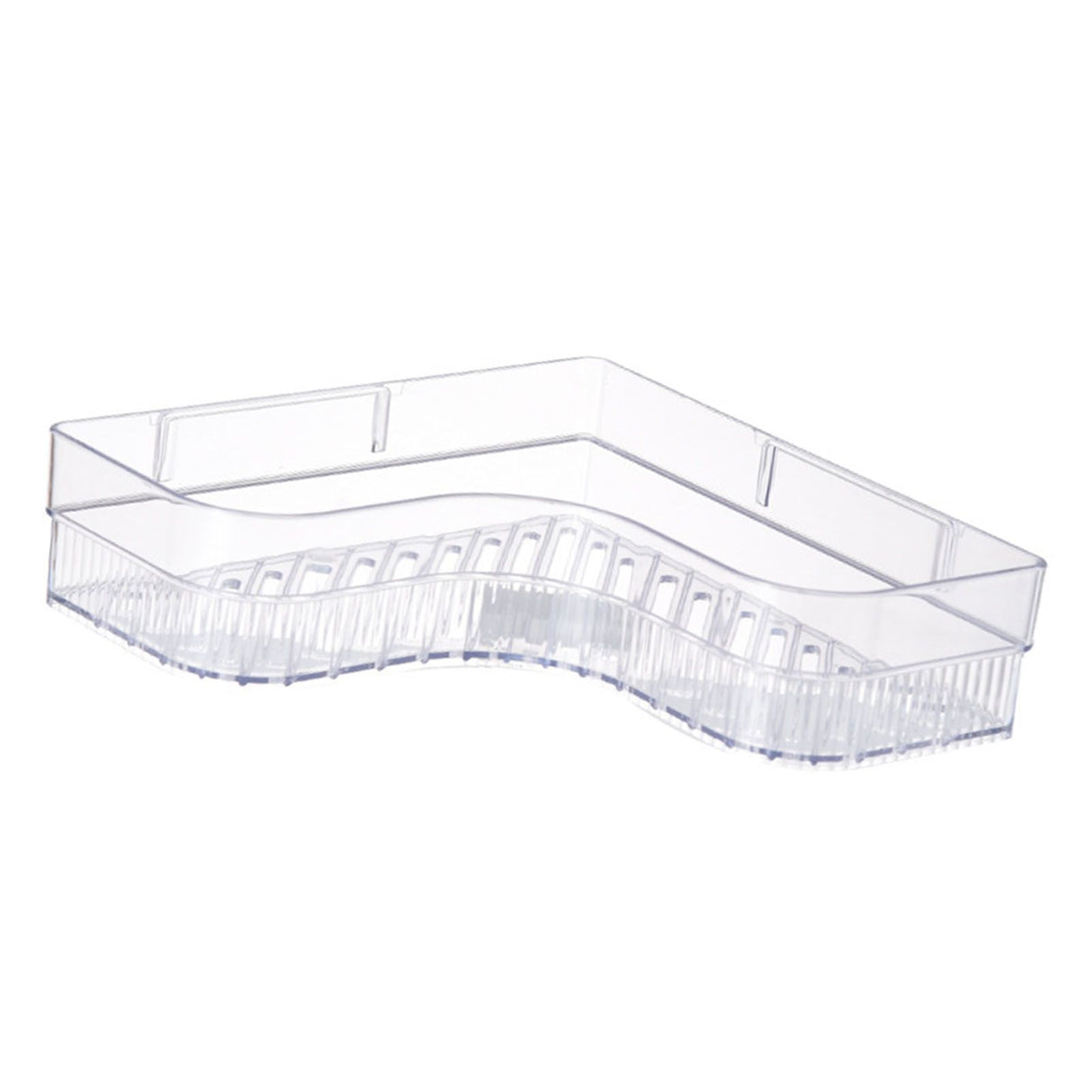 Shower Corner Shelf Plastic Corner Shower Caddy Wall Mounted Shower Organizer for Bathroom Toilet Crystal White