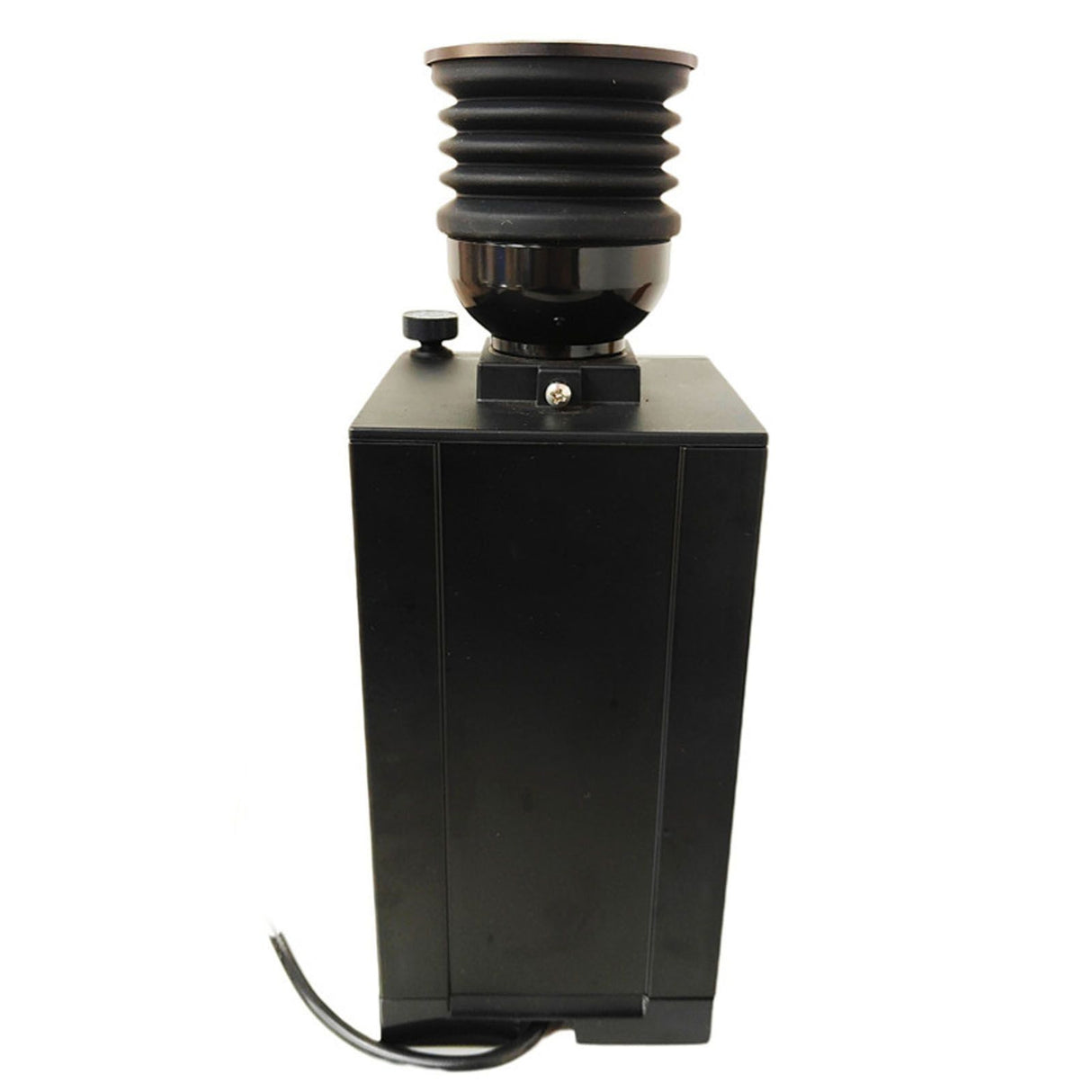 Single Dose Hopper with Bellow ABS Silicone Coffee Blowing Bean Bin Coffee Grinder Accessories for Household Restaurant