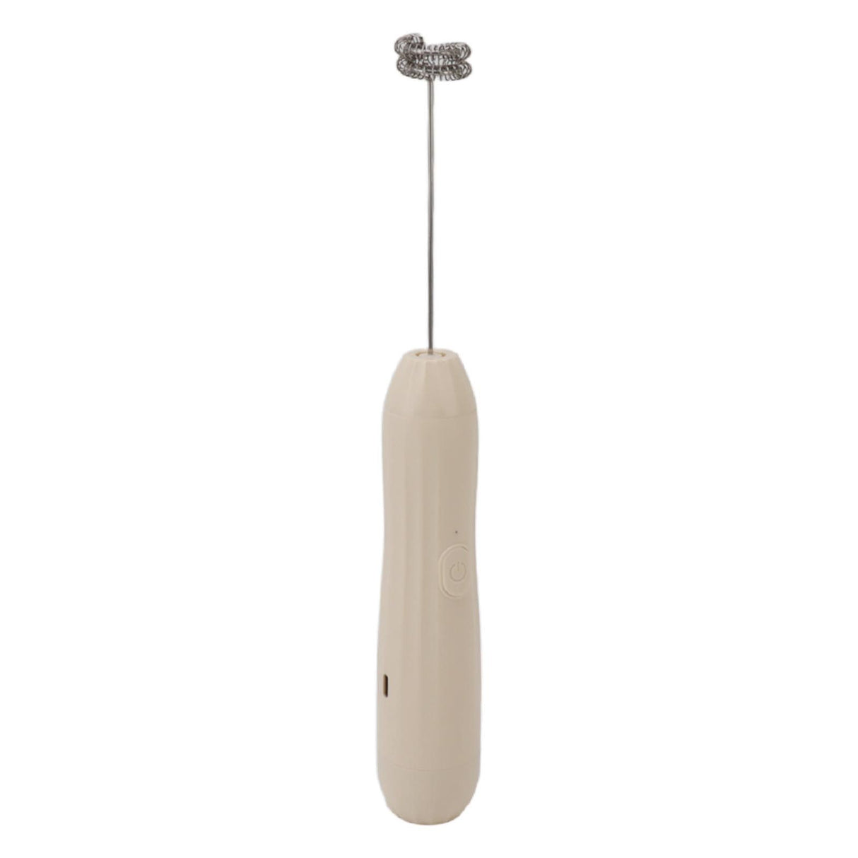 Milk Frother Khaki Rechargeable Coffee Frother Mixer for Coffee Latte Hot Chocolate