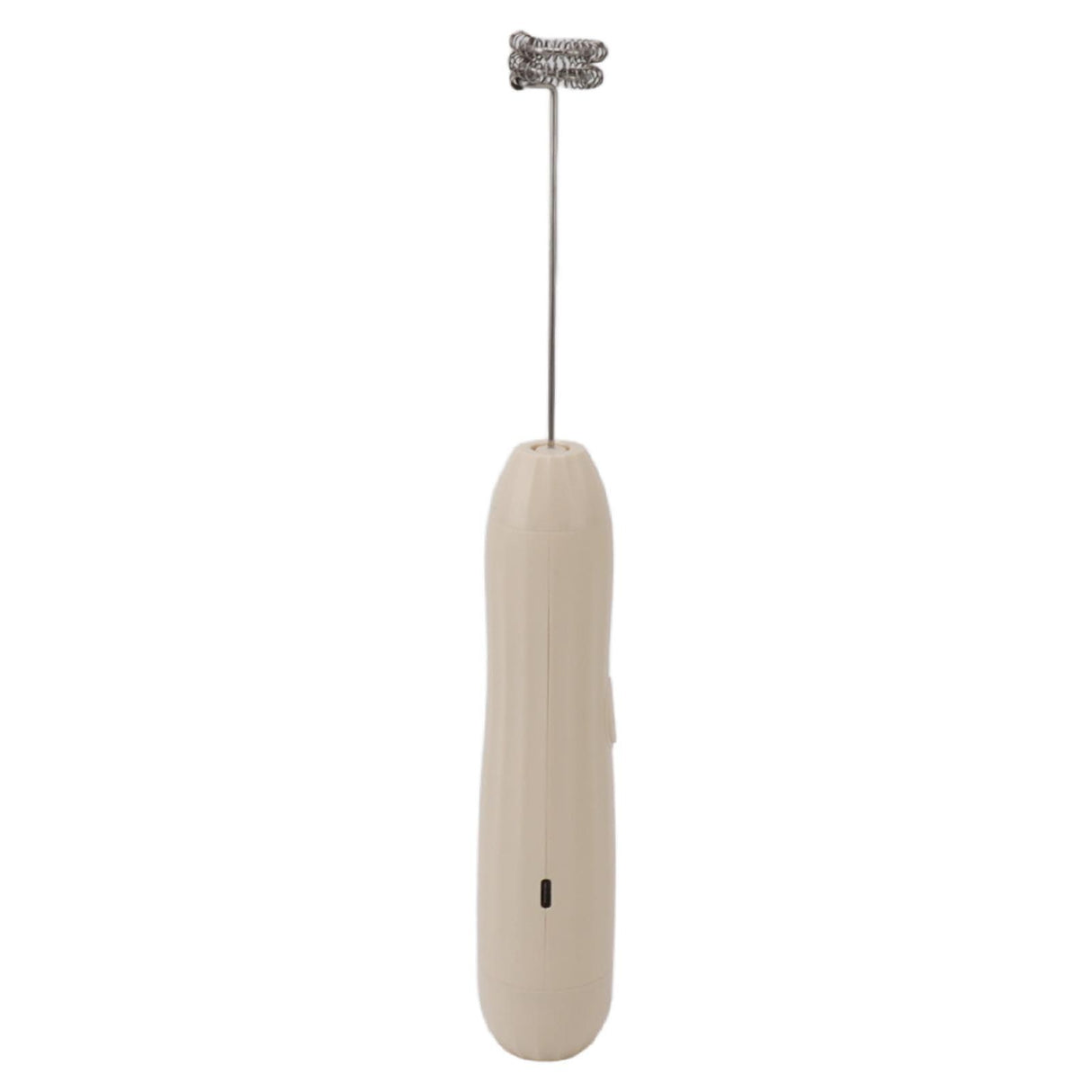 Milk Frother Khaki Rechargeable Coffee Frother Mixer for Coffee Latte Hot Chocolate