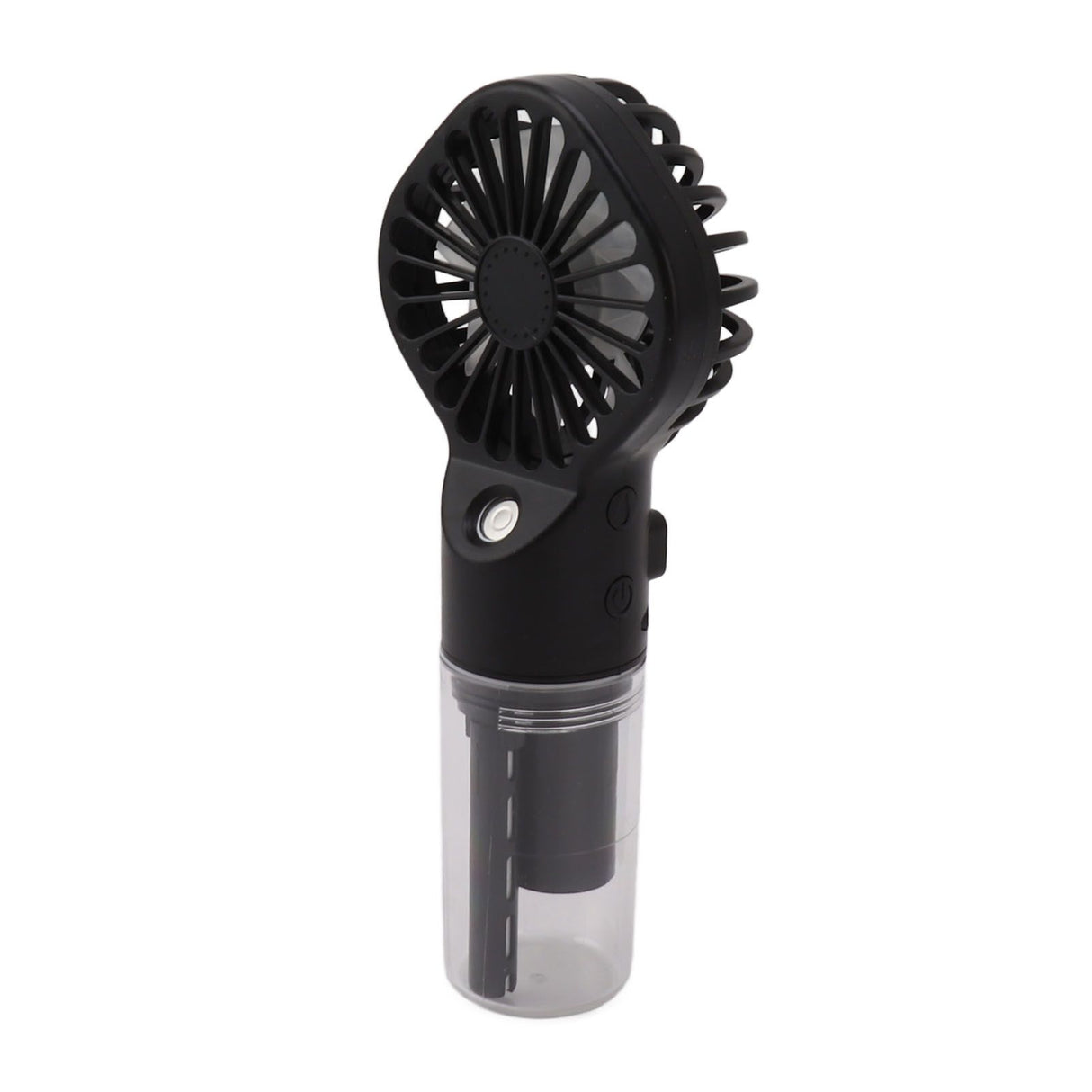 Portable Handheld Misting Fan USB Rechargeable Water Spray Mist Fan with 4 Gear Speed Black