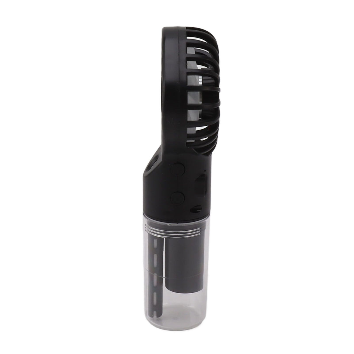 Portable Handheld Misting Fan USB Rechargeable Water Spray Mist Fan with 4 Gear Speed Black