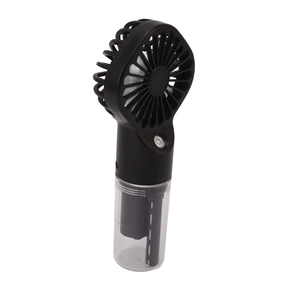 Portable Handheld Misting Fan USB Rechargeable Water Spray Mist Fan with 4 Gear Speed Black