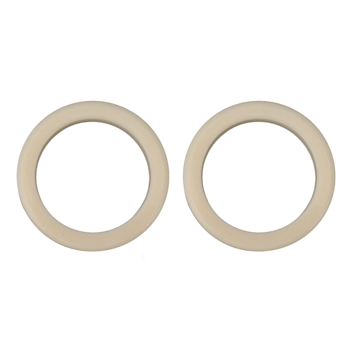 2Pcs 54mm Silicone Steam Ring Silicone Gasket for Breville 8 Series 870 878 880 860 840 Grouphead Gasket Replacement Part Beige