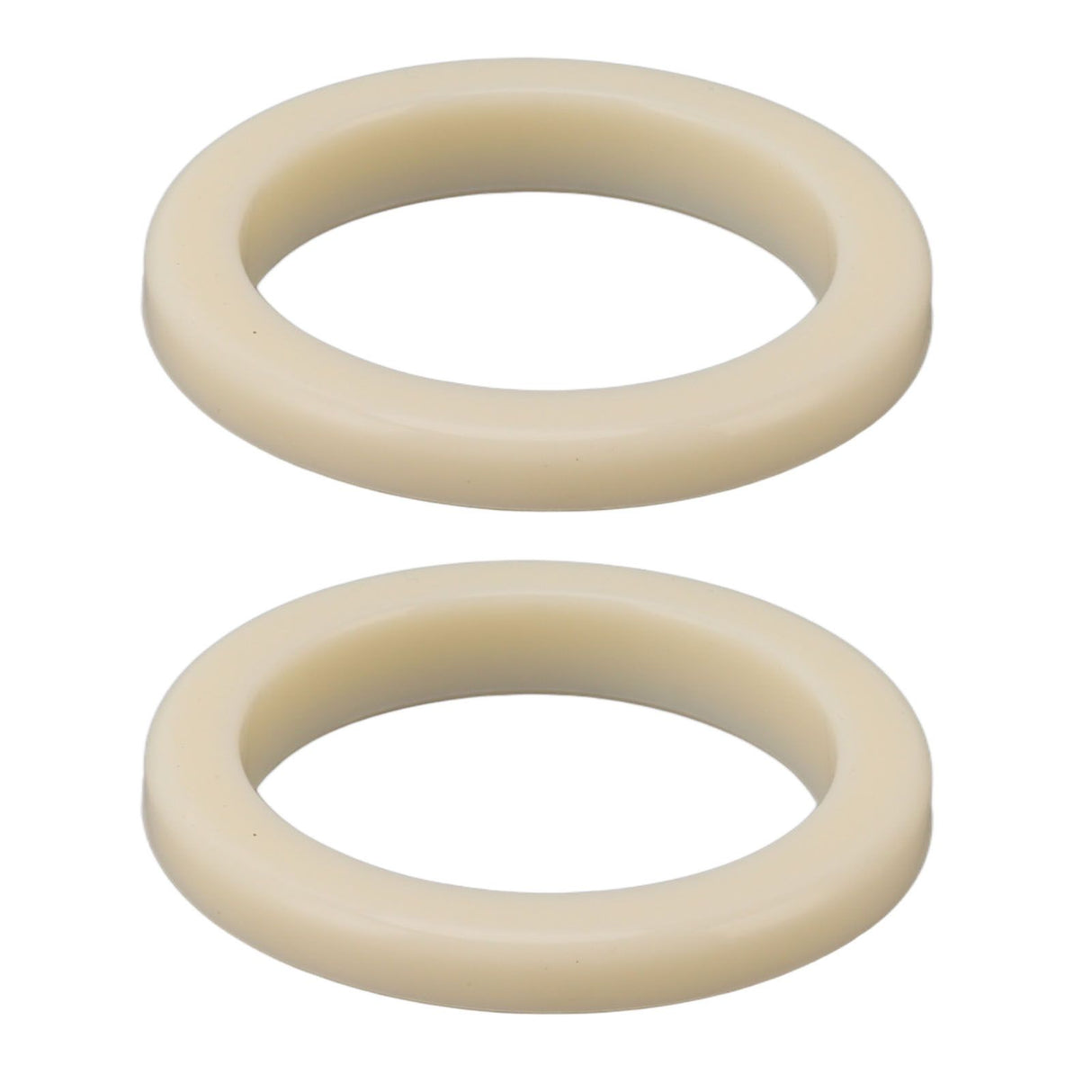 2Pcs 54mm Silicone Steam Ring Silicone Gasket for Breville 8 Series 870 878 880 860 840 Grouphead Gasket Replacement Part Beige