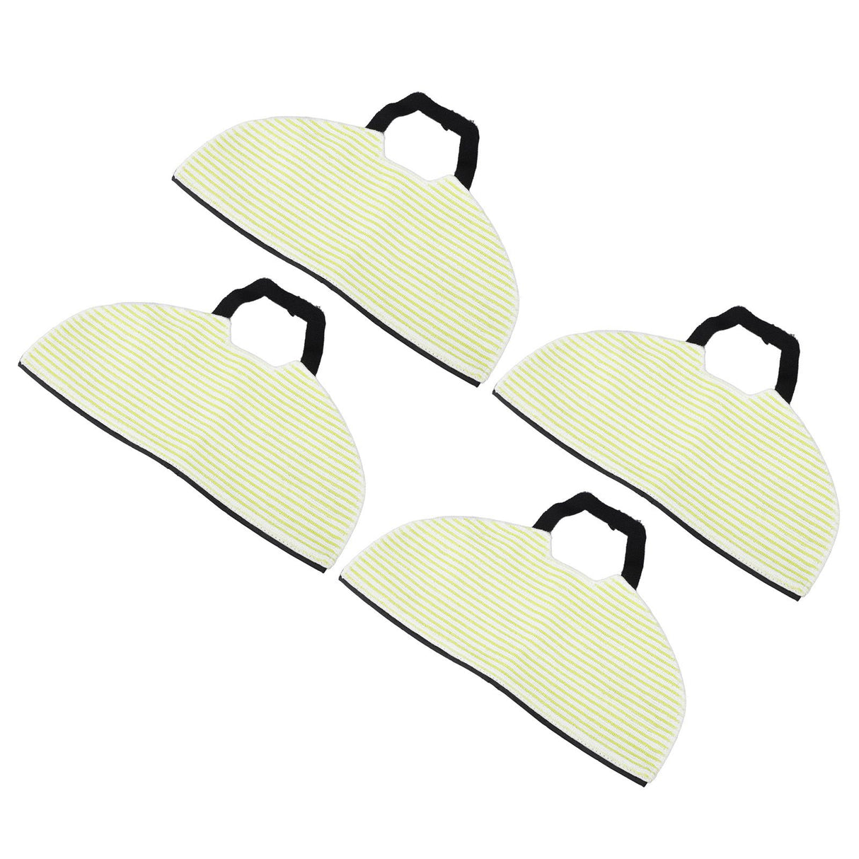 4pcs Vacuum Mop Pads Shed Resistant Highly Absorbent Reusable Mop Cloth Pad for Shark RV2410WD RV2610WD