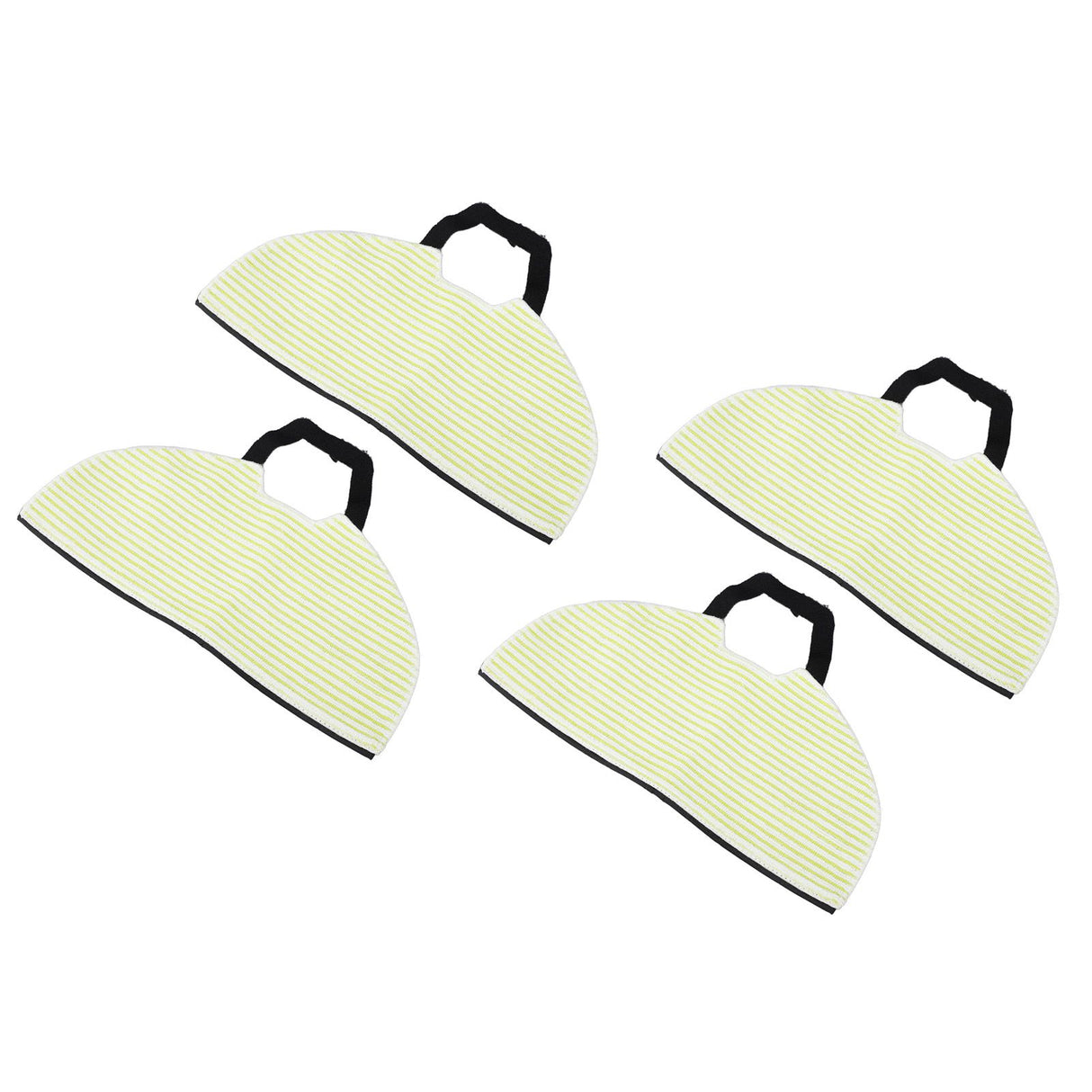4pcs Vacuum Mop Pads Shed Resistant Highly Absorbent Reusable Mop Cloth Pad for Shark RV2410WD RV2610WD