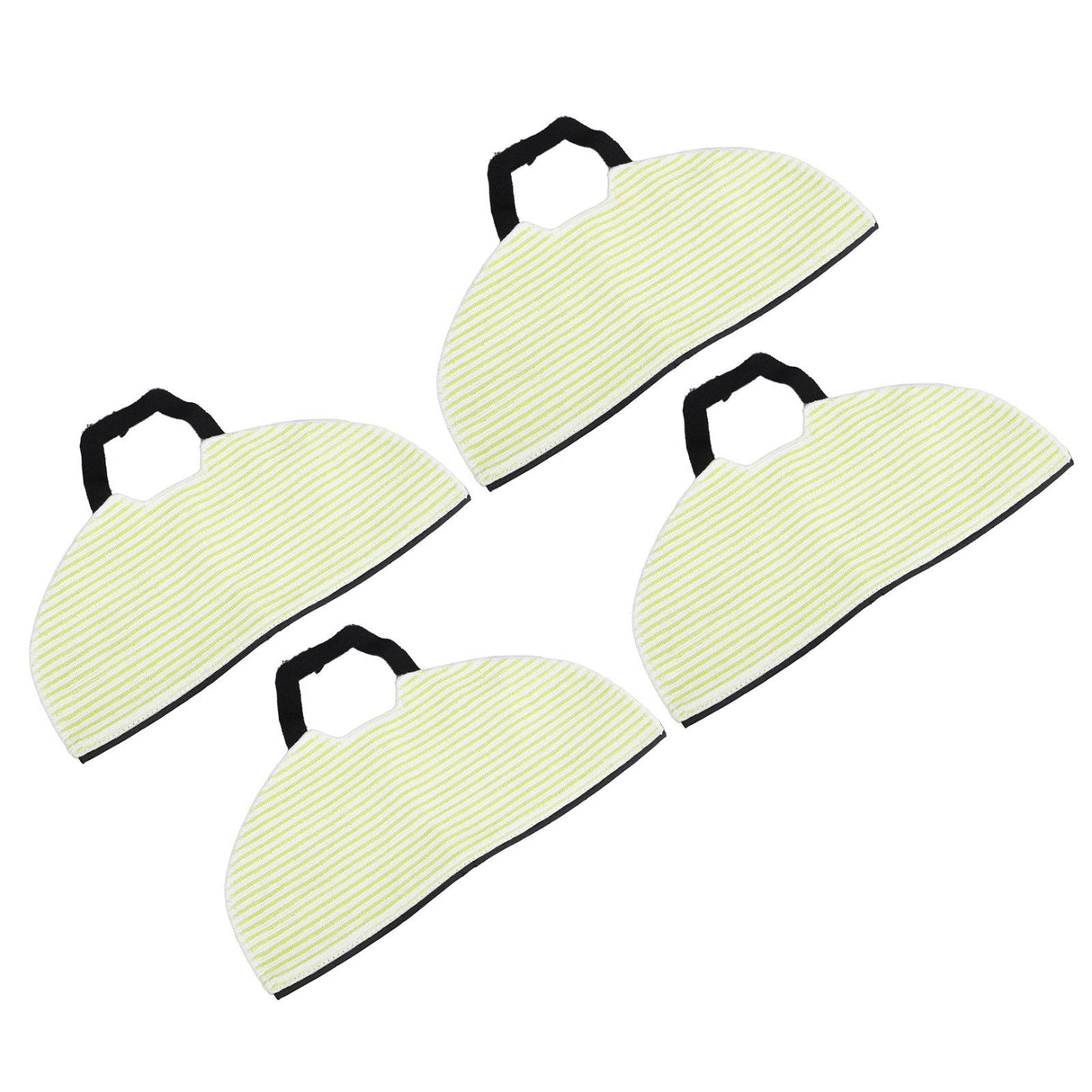 4pcs Vacuum Mop Pads Shed Resistant Highly Absorbent Reusable Mop Cloth Pad for Shark RV2410WD RV2610WD
