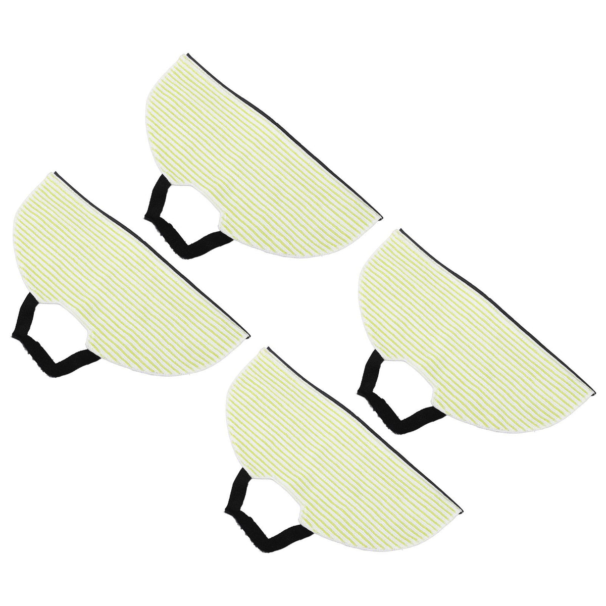 4pcs Vacuum Mop Pads Shed Resistant Highly Absorbent Reusable Mop Cloth Pad for Shark RV2410WD RV2610WD