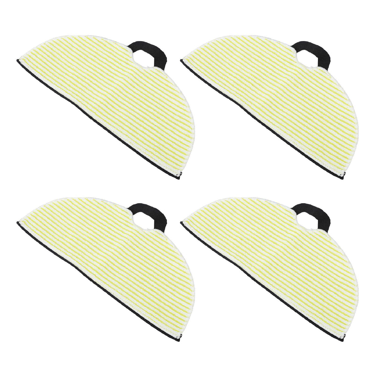4 Pcs Vacuum Mop Replacement Pads Fiber Reusable Washable Super Absorbent Robot Vacuum Mop for Shark RV2001WD RV2002WD