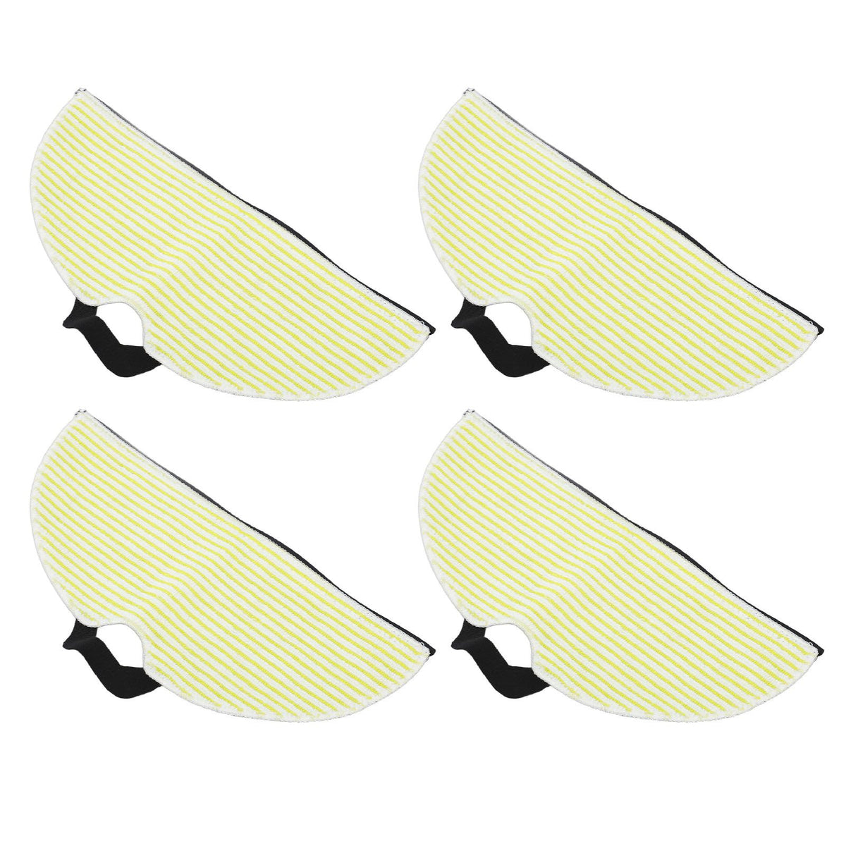 4 Pcs Vacuum Mop Replacement Pads Fiber Reusable Washable Super Absorbent Robot Vacuum Mop for Shark RV2001WD RV2002WD