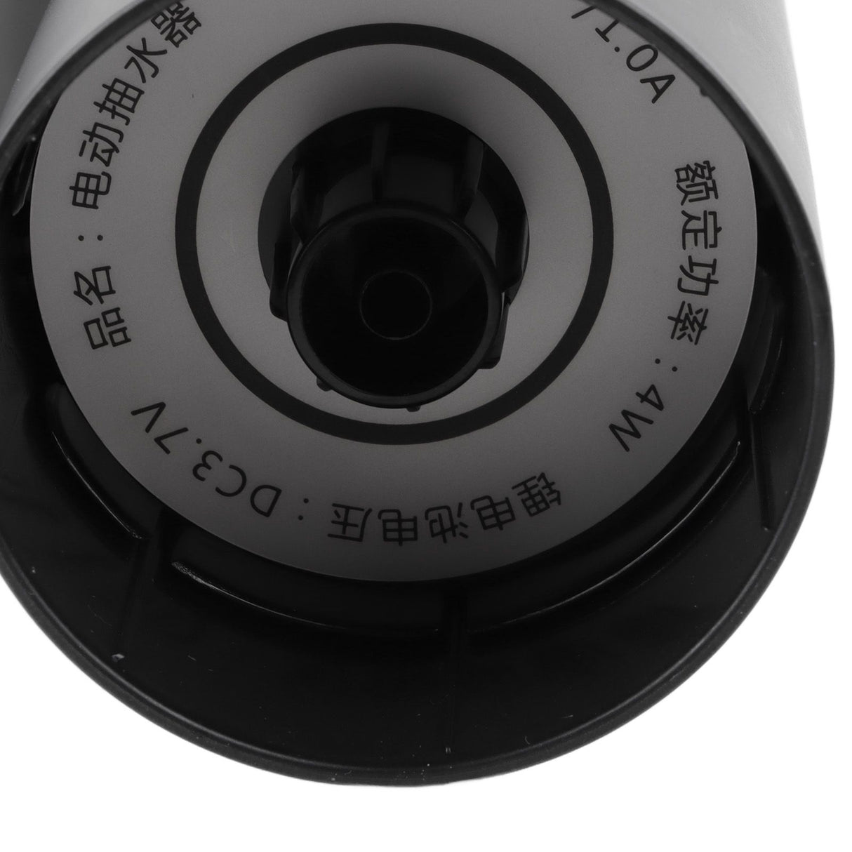 Electric Water Bottle Pump Smart Wireless Water Dispenser Automatic Barreled Drinking Water Pump Black
