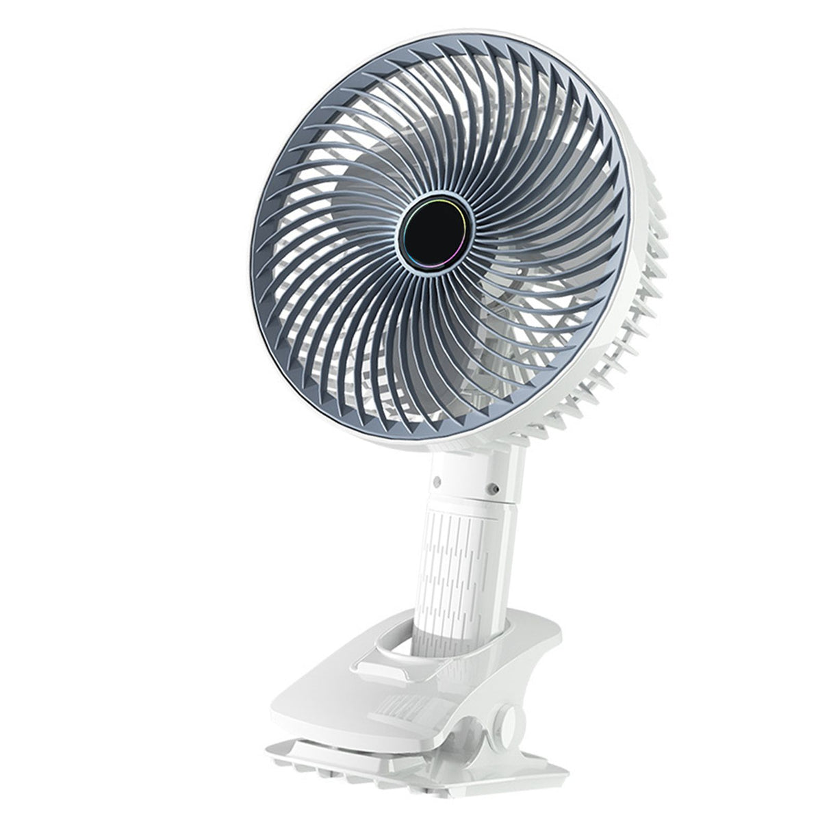 USB Rechargeable Handheld Fan Wall Mounted 3 Speed Strong Wind Portable Small Electric Fan for Home Dormitory
