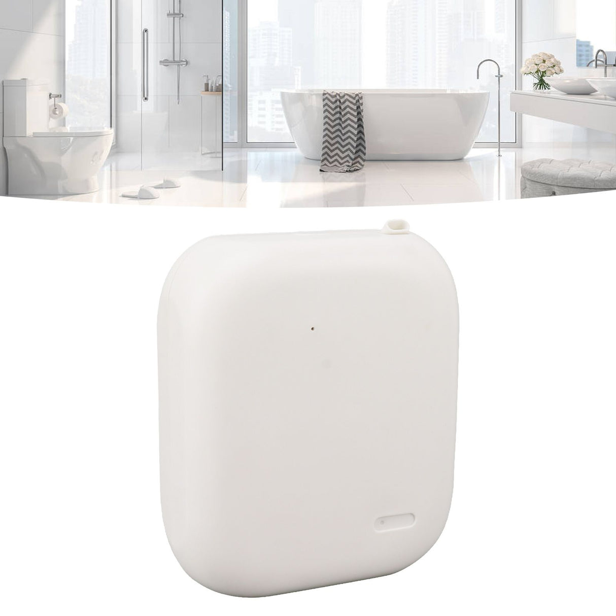 Battery Essential Oil Diffuser Home Mini Fan Fragrance Diffuser Intelligent Aromatherapy Diffuser White