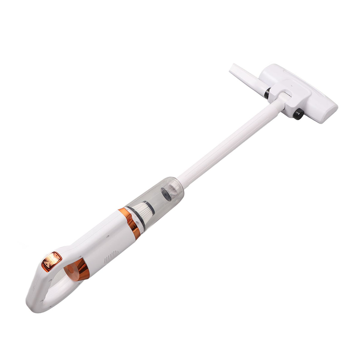 Cordless Vacuum Cleaner Lightweight Stick Vacuum with 8500PA Strong Suction 500ml Dust Cup Handheld Vacuum for Hard Floor Carpet White