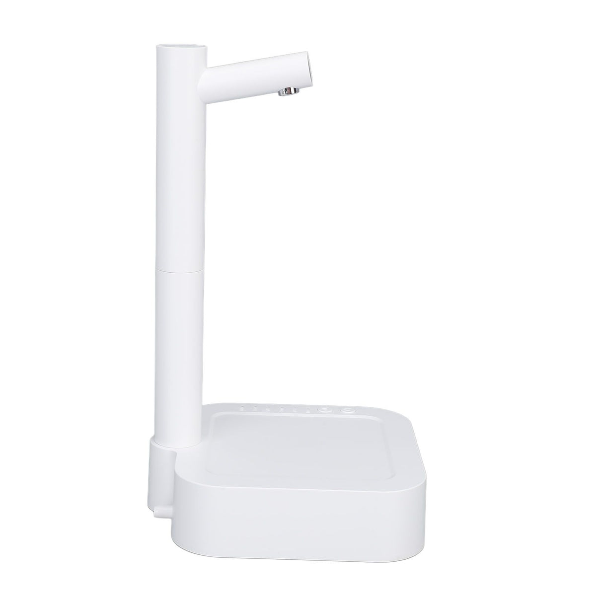 Water Dispenser Countertop 7 Stage Quantitative Water Pump Portable White Electric Water Dispenser Desktop for Home Room Office Camping