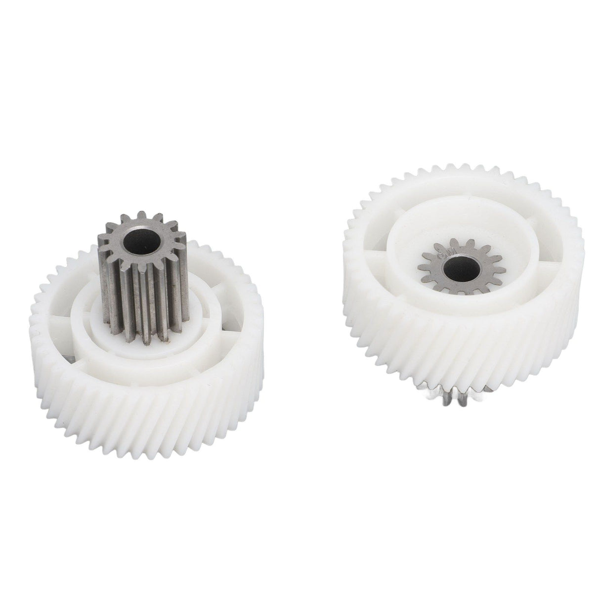 2 PCS Meat Grinder Gear Plastic and Stainless Steel Accuracy Control Sausage Machine Gear for Food Making