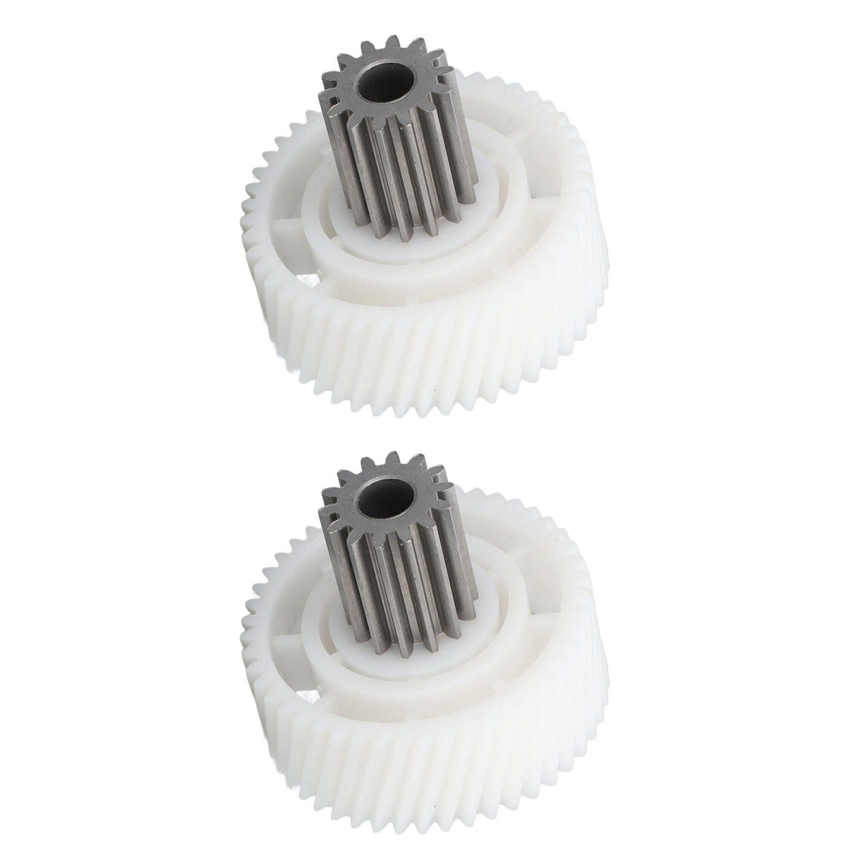 2 PCS Meat Grinder Gear Plastic and Stainless Steel Accuracy Control Sausage Machine Gear for Food Making