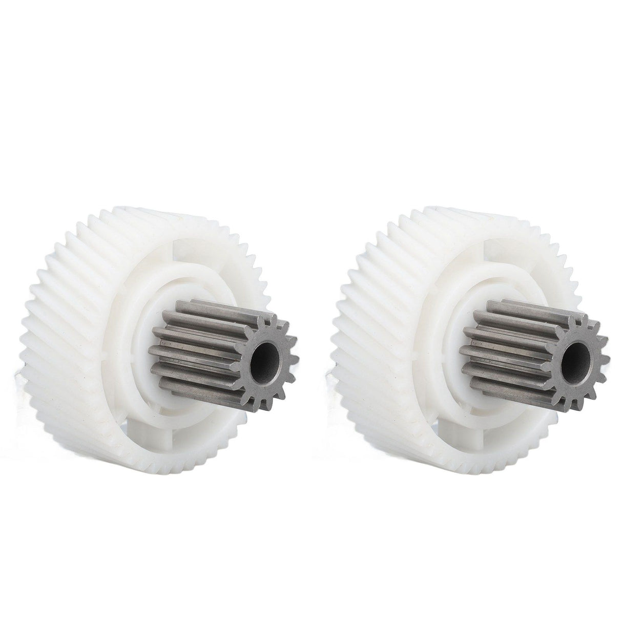 2 PCS Meat Grinder Gear Plastic and Stainless Steel Accuracy Control Sausage Machine Gear for Food Making