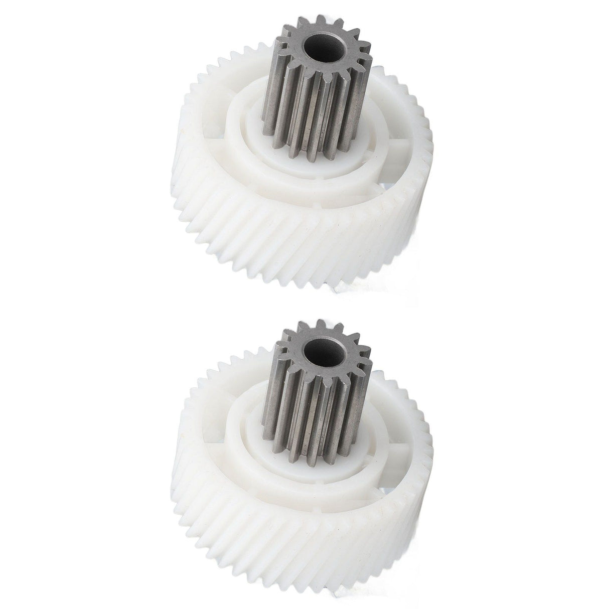 2 PCS Meat Grinder Gear Plastic and Stainless Steel Accuracy Control Sausage Machine Gear for Food Making