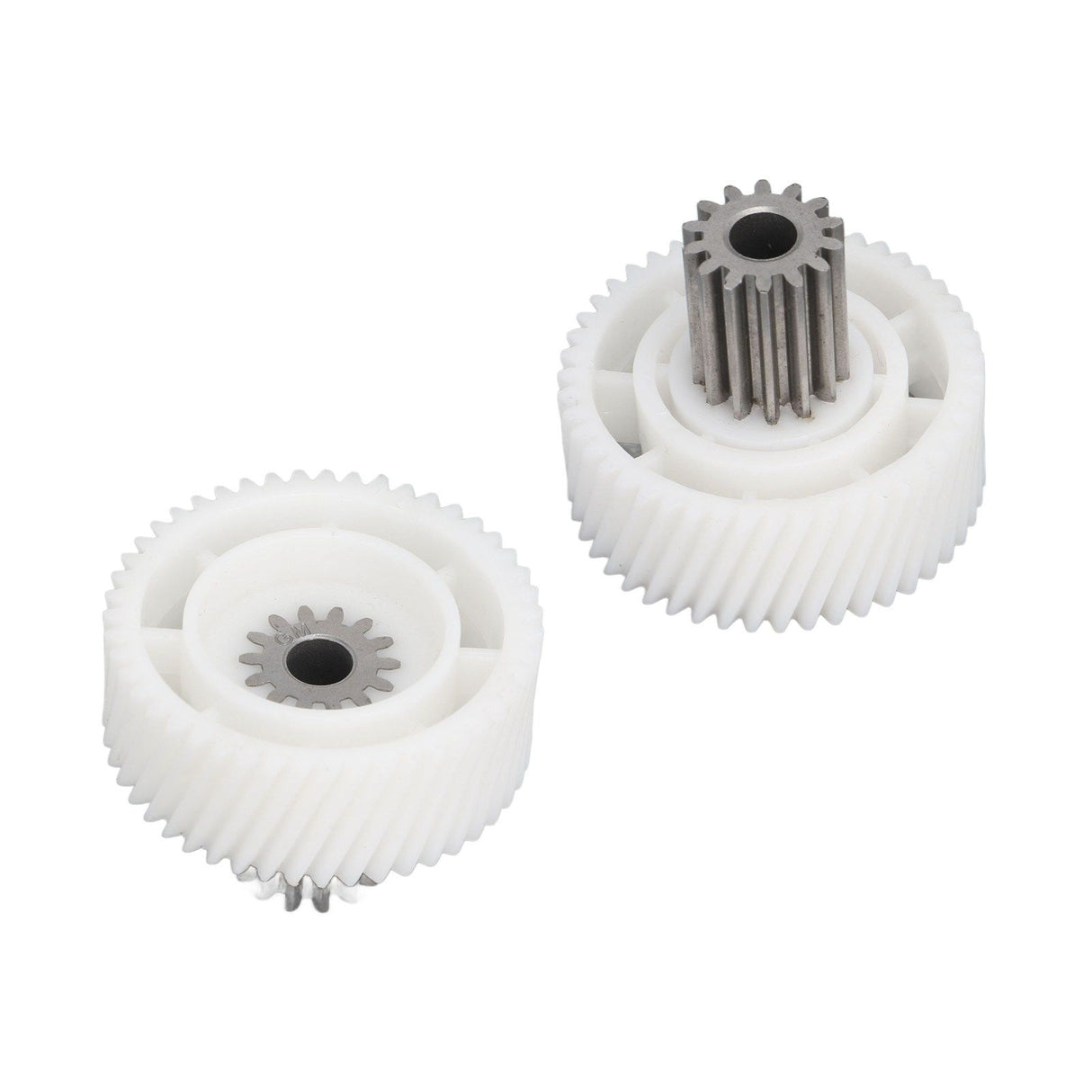 2 PCS Meat Grinder Gear Plastic and Stainless Steel Accuracy Control Sausage Machine Gear for Food Making
