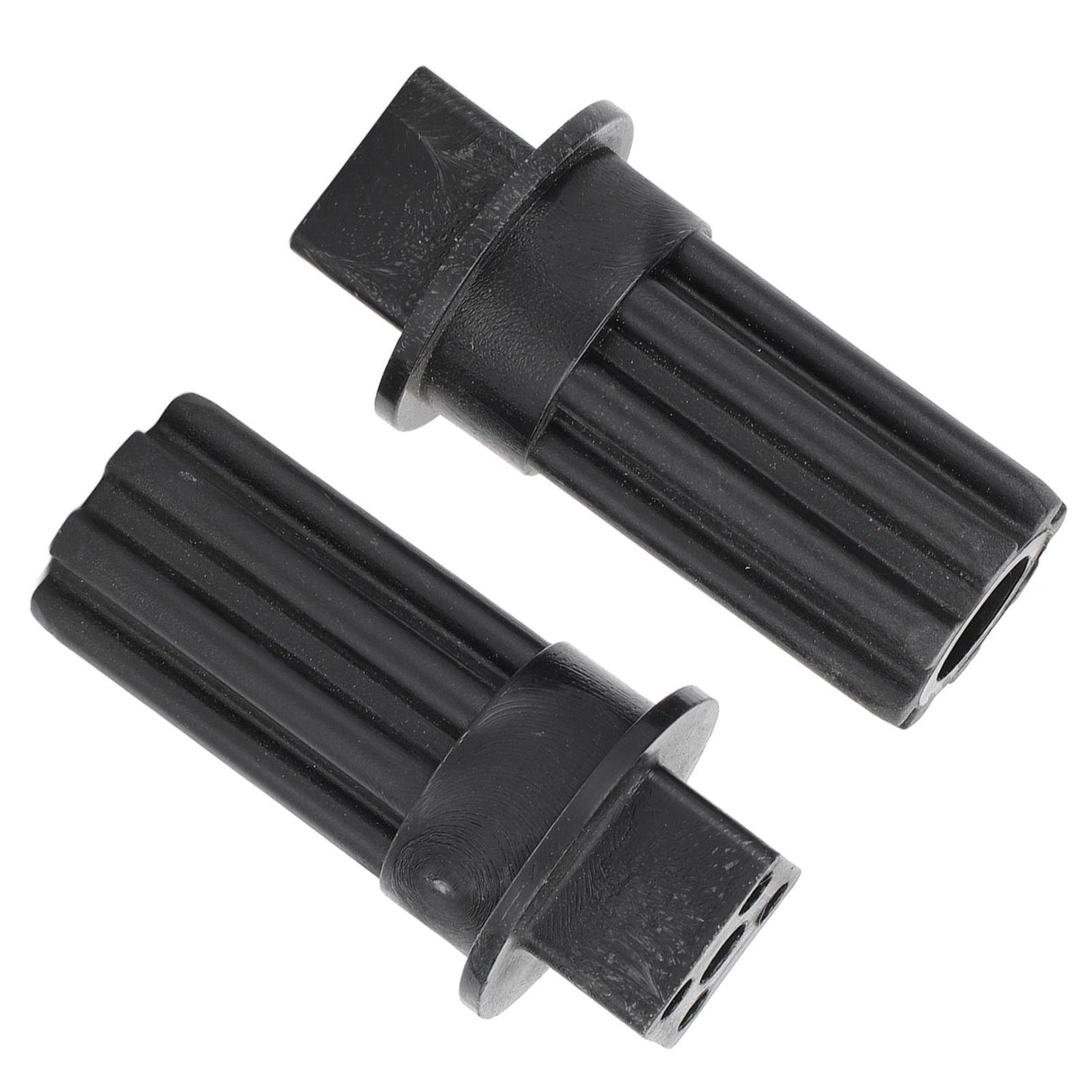 2 PCS Meat Grinder Screw Coupling Black Plastic Quick Installation Meat Grinder Screw Coupling Sleeve for Kenwood