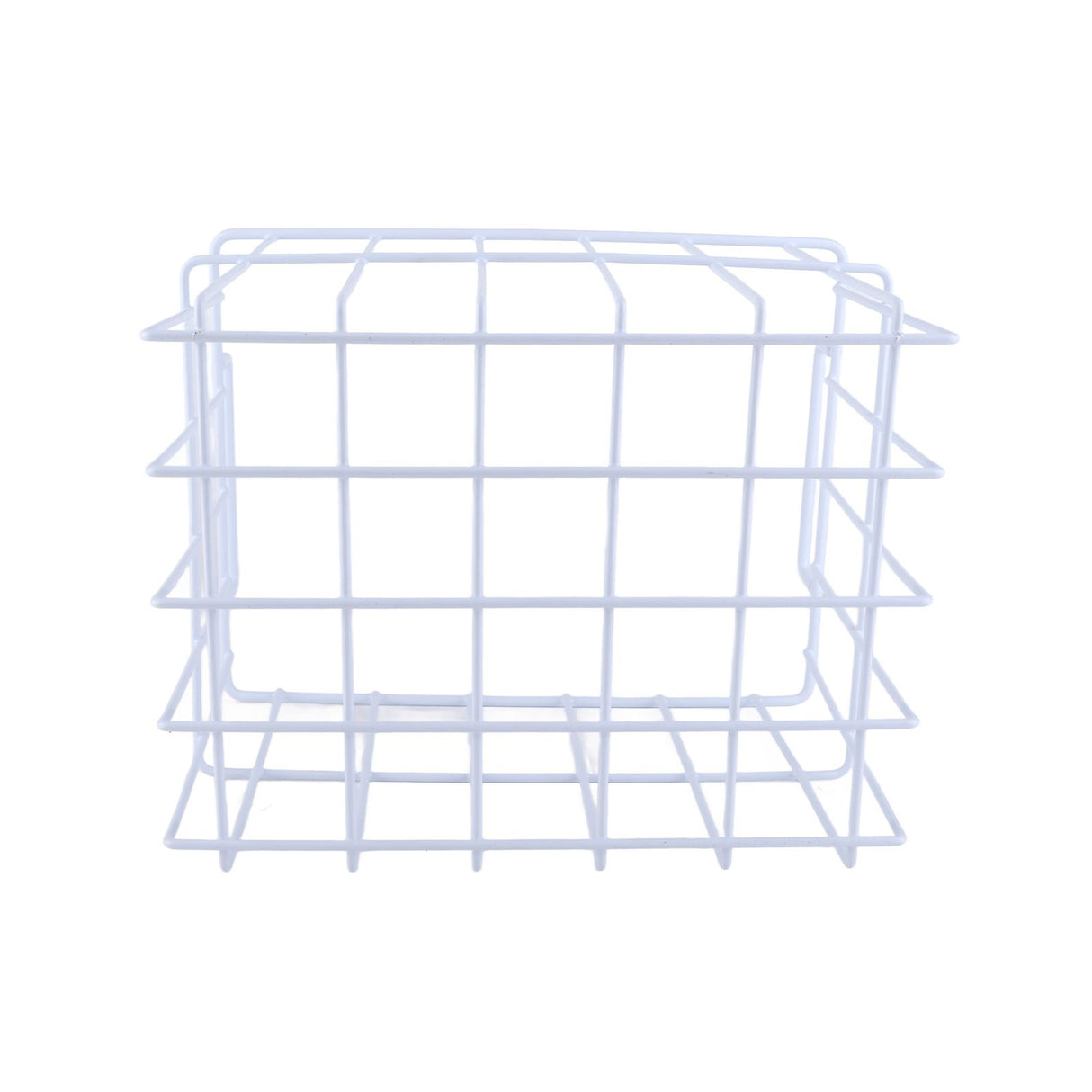 Fridge Freezer Basket Multipurpose Large Capacity Metal Wire Storage Basket for Refrigerator Bathroom Kitchen 200mm/7.87in