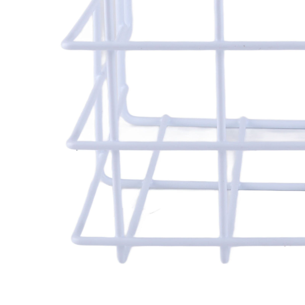 Fridge Freezer Basket Multipurpose Large Capacity Metal Wire Storage Basket for Refrigerator Bathroom Kitchen 200mm/7.87in
