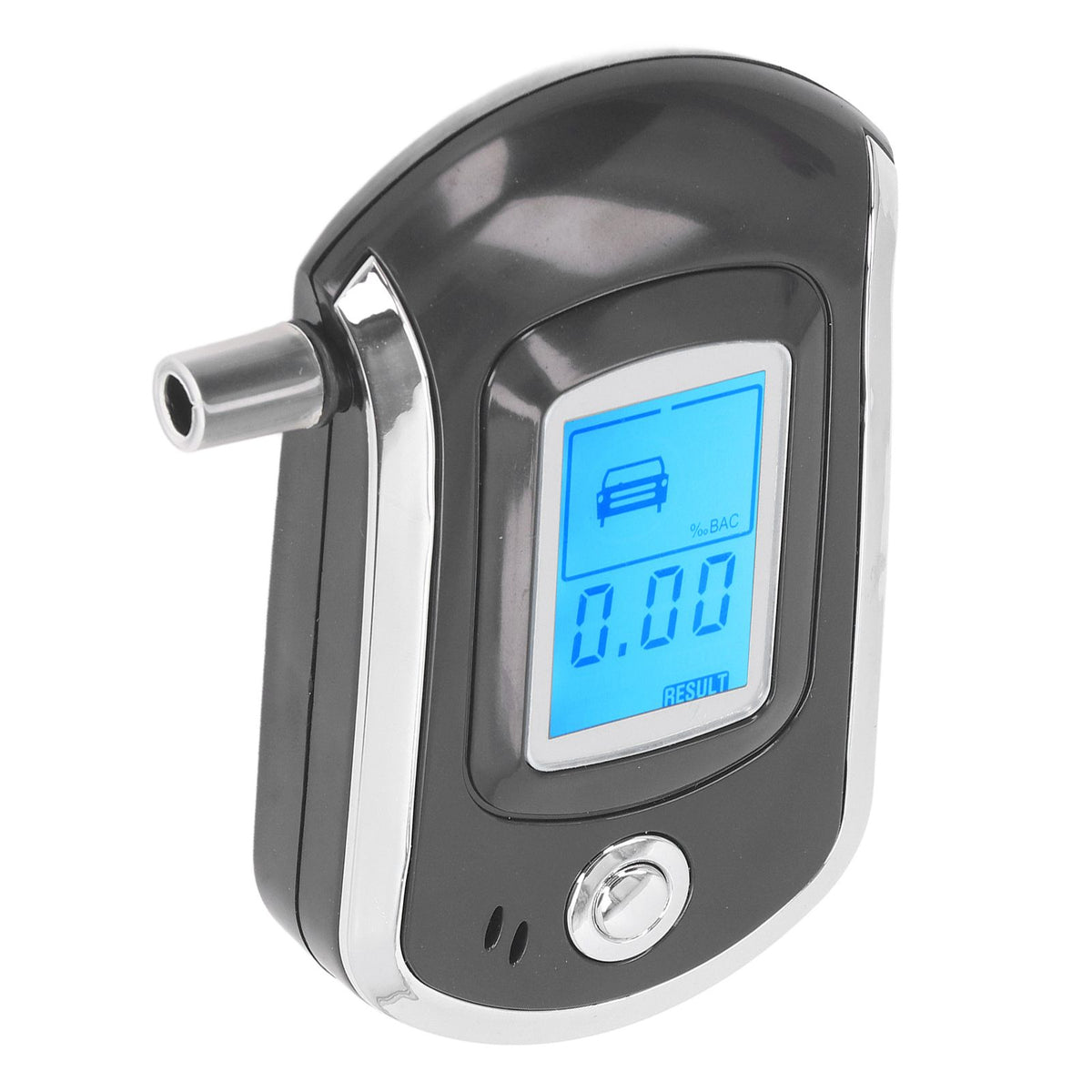 Breath Alcohol Tester LCD Display High Accuracy Auto Shutoff Portable Alcohol Detector for Home Professional Use