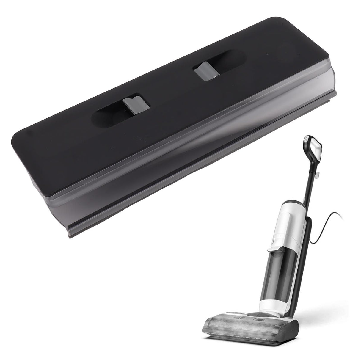 Vacuum Cleaner Main Brush Cover ABS Roller Brush Cover Easy Installation Vacuum Cleaner Replacement Parts for Tineco 3.0