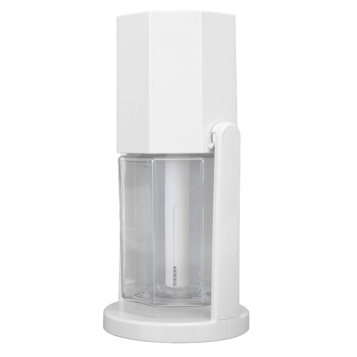 USB Desktop Humidifier Multifunctional Quiet Colorful Ambient Light Portable Small Humidifier for Car Home Bedroom Office White