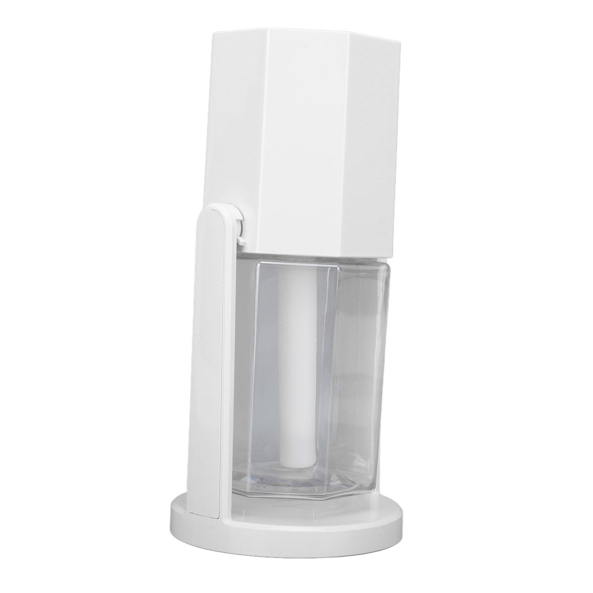 USB Desktop Humidifier Multifunctional Quiet Colorful Ambient Light Portable Small Humidifier for Car Home Bedroom Office White