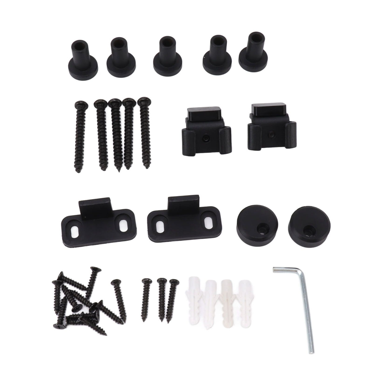 Barn Door Hardware Kit Mini Quiet Slide Easy to Install Carbon Steel Sliding Door Pulley Track Kit for Door Closet