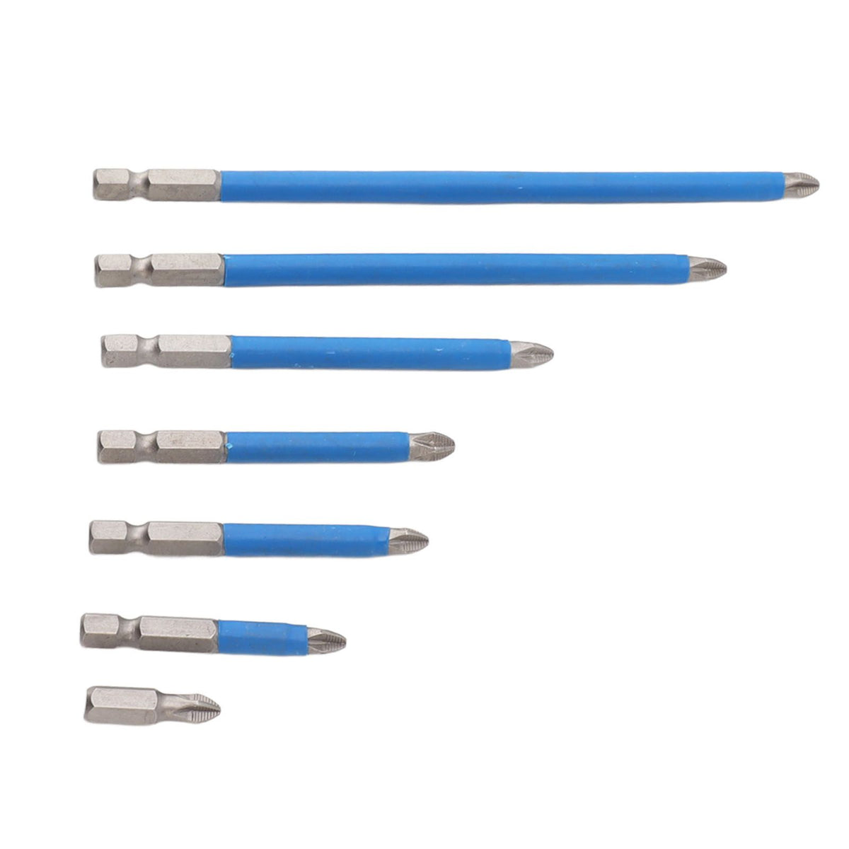 Electric Cross Drill Bit Set High Hardness Alloy Steel Magnetic Anti Slip Screwdriver Bit