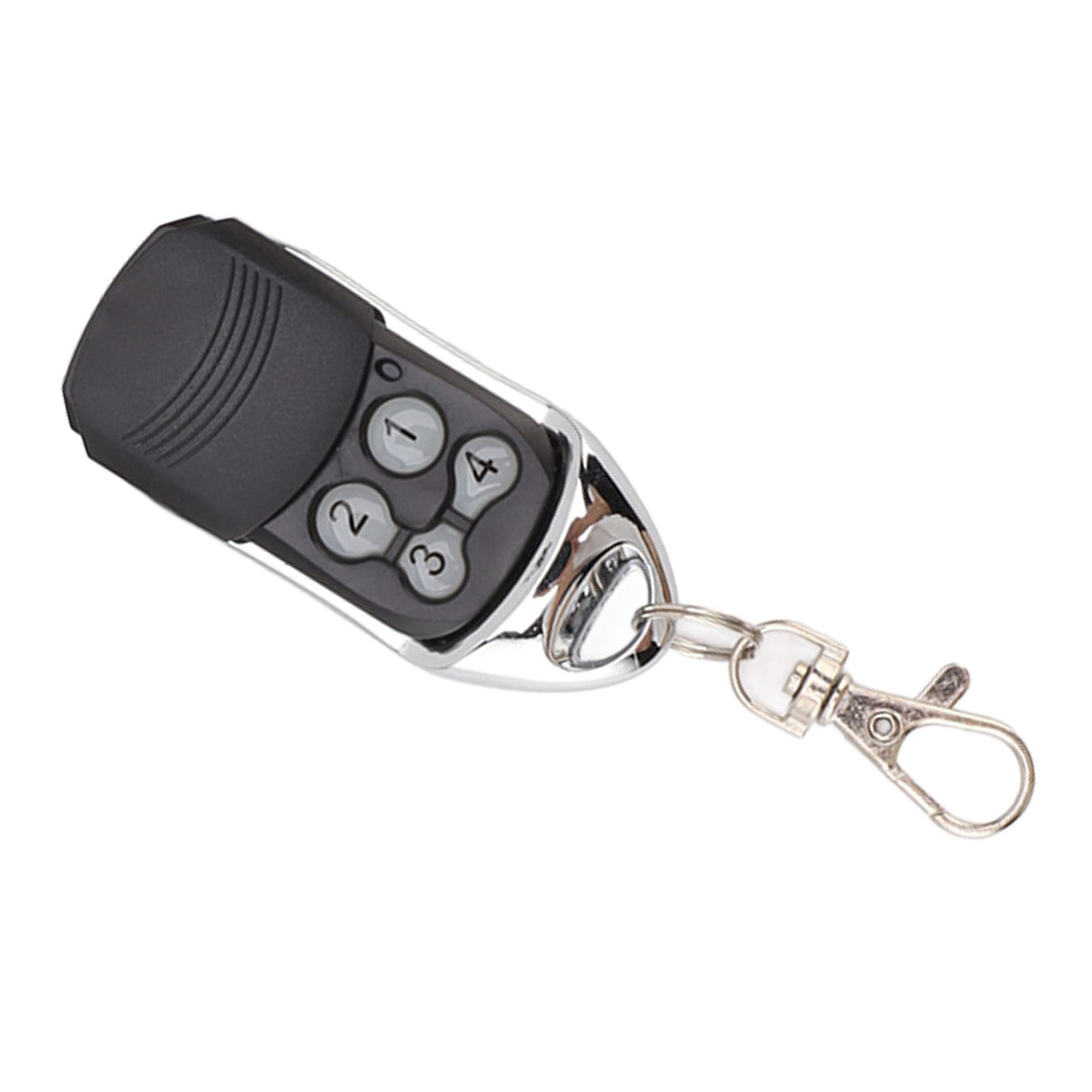 Garage Door Opener Remote Control with Keychain Programmable 4 Button Safe Easy Setup 433.42MHz for Telis 1