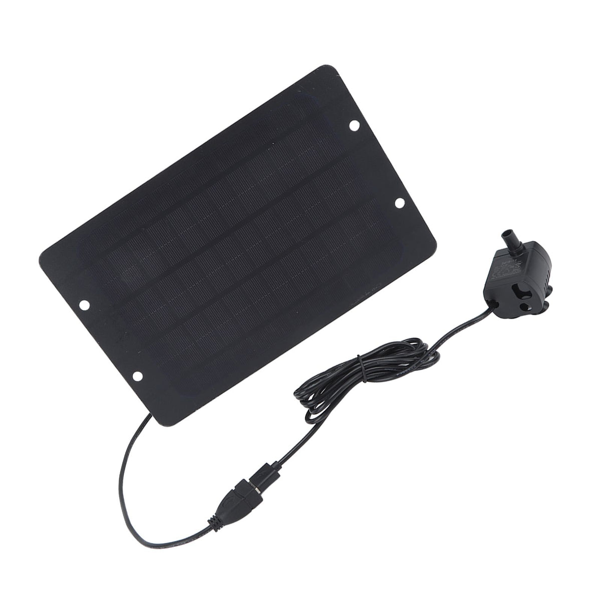 Solar Fountain 6V 10W Bird Bath Fountain USB Interface with Water Pump Solar Water Fountain for Patio Garden Bird Bath